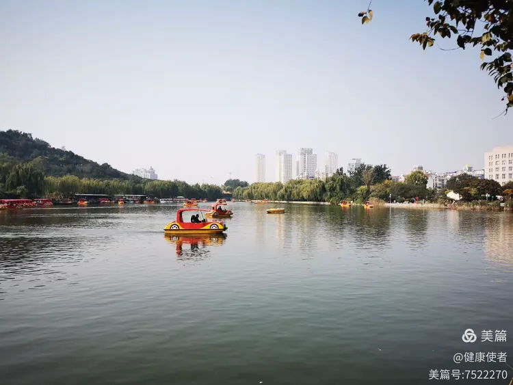 深秋南翠屏公园游玩